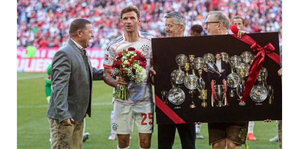 Thomas Müller postigao je krajnji cilj jedne osobe i jedne momčadi Thomas Müller postigao je krajnji cilj jedne osobe i jedne momčadi